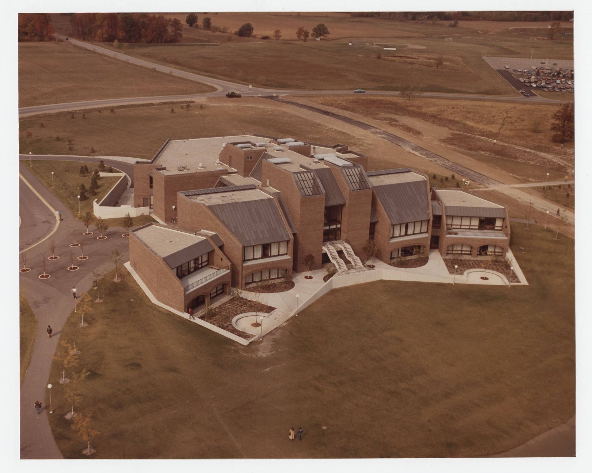 Aerial view of Campus Center